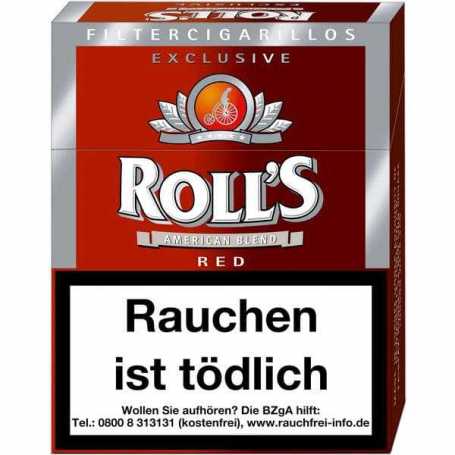 Rolls Exclusive Red Naturdeckblatt Zigarillos