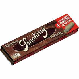Smoking King Size Brown+Tips