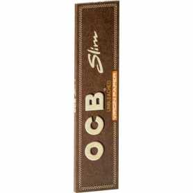 OCB Unbleached Virgin Slim Zigarettenpapier