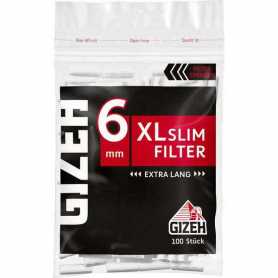 GIZEH XL Slim Zigarettenfilter 100 Stück