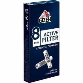 GIZEH Active Filter 8mm Zigarettenfilter 10 Stück