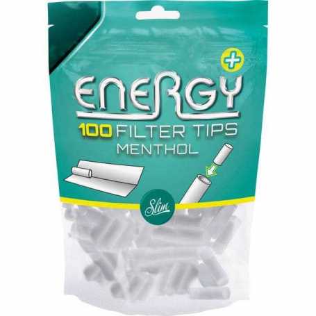 Energy Plus Menthol Filter Tips 100 Stück