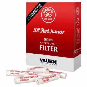 Dr Perl Jubox Pfeifenfilter 9mm Aktivkohlefilter 40 Stück
