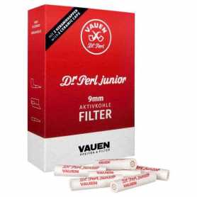 Dr Perl Jubig Pfeifenfilter 9mm Aktivkohlefilter 100 Stück