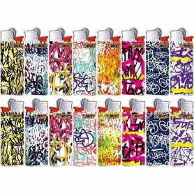 BIC Feuerzeug Mini Graffiti Motiv