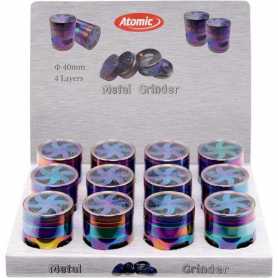 Atomic Metal Grinder Window 4 Teile