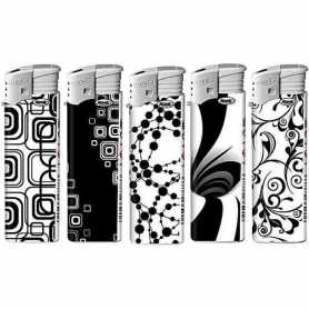 Atomic Feuerzeug Black & White