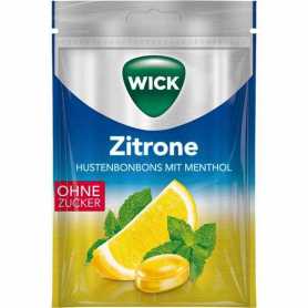 Wick Zitrone & Natürliches Menthol 72g
