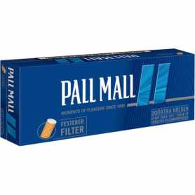Pall Mall Blau Xtra Zigarettenhülsen mit Filter 200 Stück