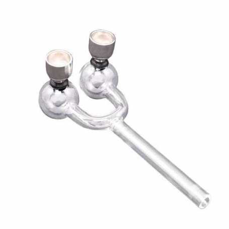Atomic Tabakpfeife Double Action Glas