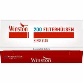Winston Zigarettenhülsen mit Filter 200 Stück