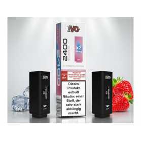 IVG 2400 Strawberry Ice Prefilled Pod 20mg - 2er Set