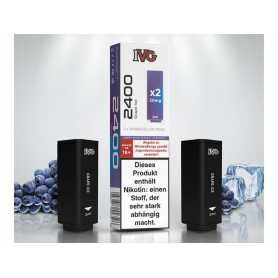 IVG 2400 Grape Ice Prefilled Pod 20mg - 2er Set