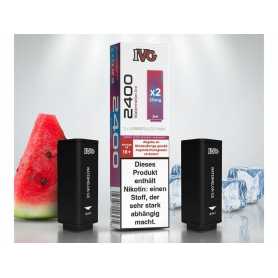 IVG 2400 Watermelon Ice Prefilled Pod 20mg - 2er Set