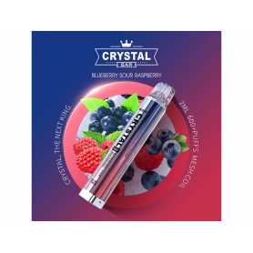 Crystal Bar Blueberry Sour Raspberry E-Shisha 20mg