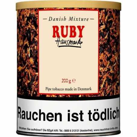 Danish Mixture Ruby Pfeifentabak Dose