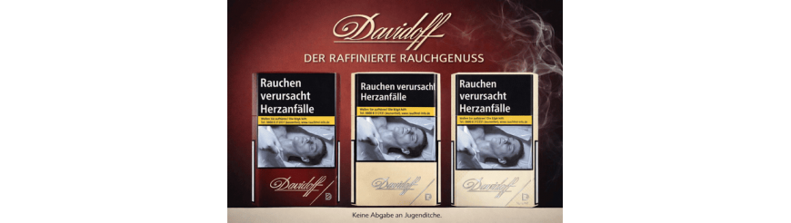 Davidoff Zigaretten – Luxus, Geschmack und Stil